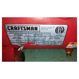 Craftsman Air Compressor with Airworks Portable Air tank.