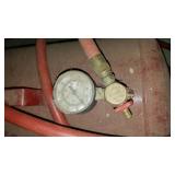 Craftsman Air Compressor with Airworks Portable Air tank.