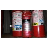 Fire Extinguishers (3) Abc And Foam
