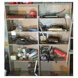 Shelving With Contents.