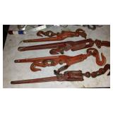 Come-A-Long (2), Turn Buckles (4) Chains And More.