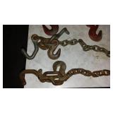 Come-A-Long (2), Turn Buckles (4) Chains And More.