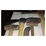 Sledgehammers, Pickaxes, and Axes.