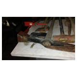 Sledgehammers, Pickaxes, and Axes.