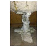 Bird Bath and leaf Blowers. Stihl-BG65 and Craftsman Blower.