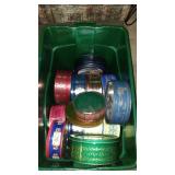 Large Lot Of Decorative Collectable Tins.