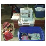 Bernina 930 Sewing Machine, Patterns, Fabrics, Buttons And More.