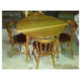 Wood Dinette Set.
