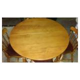 Wood Dinette Set.