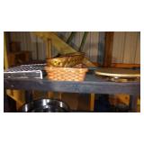 Misc Housewares, Large Tote Full.