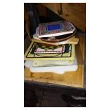 Misc Housewares, Large Tote Full.