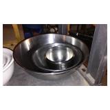 Cast Iron, Stainless, Pans, Bowls.