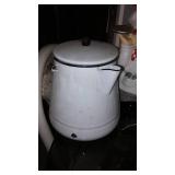 Cookie Jars (2), Enamel Wave. Nice Lot!