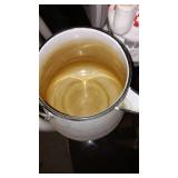 Cookie Jars (2), Enamel Wave. Nice Lot!