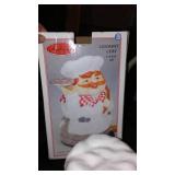 Cookie Jars (2), Enamel Wave. Nice Lot!