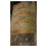 Vintage Humpback Steamer Trunk.