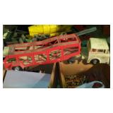 Vintage Oversized Toy Vehicles.