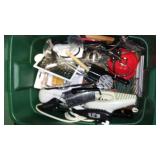 Misc Housewares, Large Tote Full.