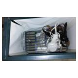 Towels And Bathroom Items In Laundry Hampers (3)