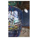 Hangers, Rubbermaid 28 Gallon And Laundry Supply Partials.