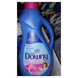 Hangers, Rubbermaid 28 Gallon And Laundry Supply Partials.