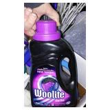 Hangers, Rubbermaid 28 Gallon And Laundry Supply Partials.