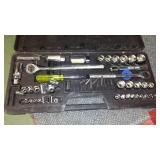 19 In Toolbox And Socket Set.