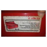 19 In Toolbox And Socket Set.