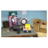 Spotlight, Red Comet (3) Shop Clock And More.