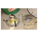 Coleman Lanterns (5), Stove.