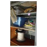 Assort Electrical Outlet, Plate Covers, Wire And More.