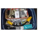 Assort Electrical Outlet, Plate Covers, Wire And More.