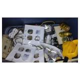 Assort Electrical Outlet, Plate Covers, Wire And More.