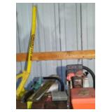 Stihl And Craftsman Chain Saw, Log Jaw, Axe Heads.