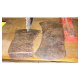 Stihl And Craftsman Chain Saw, Log Jaw, Axe Heads.