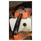 Stihl And Craftsman Chain Saw, Log Jaw, Axe Heads.