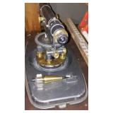 David White Instrument Grade Transit, Laser Level