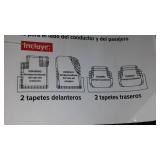 New Weather Tech 4pc Trim To Fit Floor Mat Set.