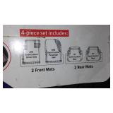 New Weather Tech 4pc Trim To Fit Floor Mat Set.