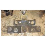 Receiver Hitch (2) 1 1/8 And 2 In. Ball.