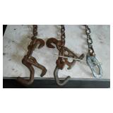 Come-A-Long (2), Turn Buckles (4) Chains And More.
