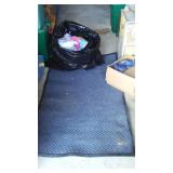 Patio Set Table, Chairs (2) Umbrella.