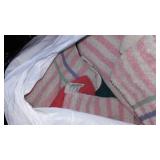 Patio Set Table, Chairs (2) Umbrella.