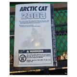 2003 Arctic Cat ATV 4 Wheeler
