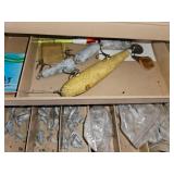 Vintage Lure in Tacklebox Fish.