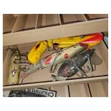 Vintage Lure in Tacklebox Fish.
