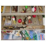 Plano Tackle Box With Tackle and More.