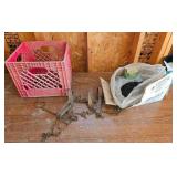 Traps (3) and Sheet Rock Screws.