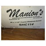 Traps (3) and Sheet Rock Screws.