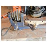 Milwaukee Heavy Duty Sawzall, Turning Lath, Hedge Trimmer, And Skil Classic Router.